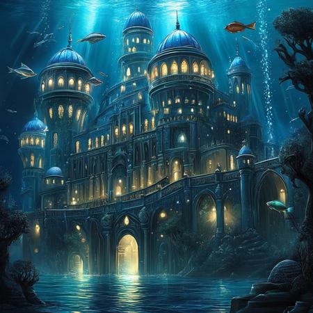 FRESHIDEAS Underwater Palace