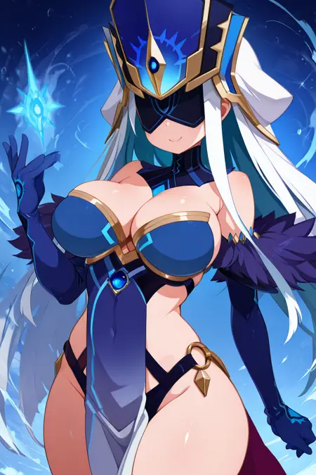 Mirror Maiden: Fatui Snezhnayan Maiden | 愚人众・藏镜仕女 (Genshin Impact) [Illustrious]