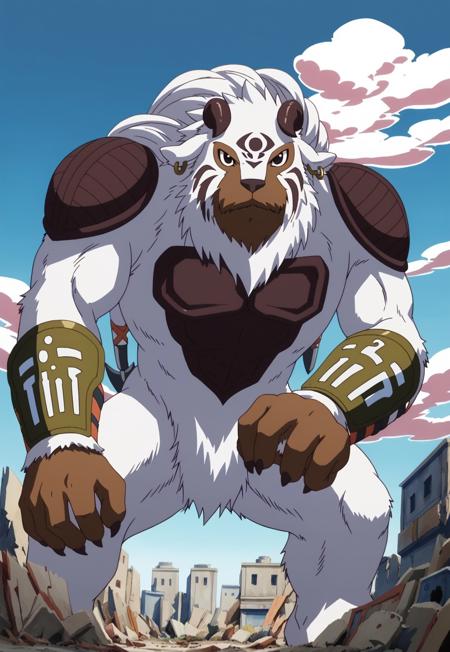 Blizzarmon (Digimon Frontier) Illustrious + Pony Pony V1