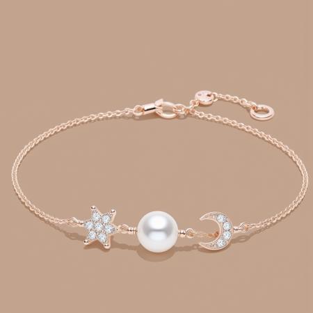 Bracelet Jewelry Gemstone Pearl Diamond Flux1.d Lora v1.0