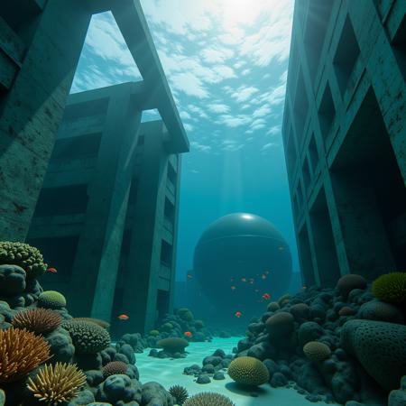 Brutalism Underwater City Babbdi v8.0