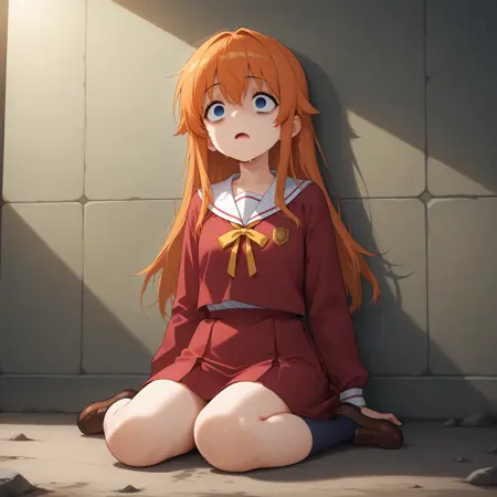 Sleeping with eyes open - Unconscious