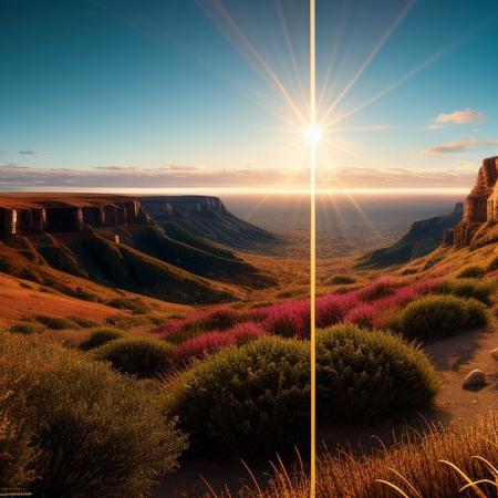 stretch, Sharp image, 4k, 8k, Detailed and Intricate, Cinematic,  
OverallDetail,  ultra detailed, ultra resolution, vault, no people, fully generated, amazing, beautiful, highest quality, detailed, perfect, 4k definition, great lighting,  many colors, shimmering horizon, abnormal color scheme, mirrored