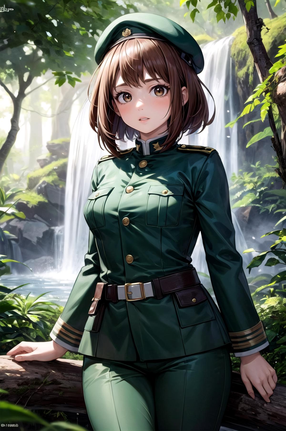 Ochako Uraraka (My Hero Academia) | Goofy Ai image by Deto15