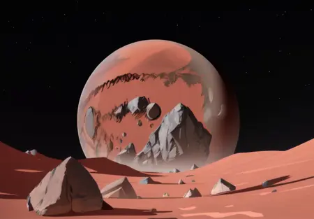 Alien Planets - Backgrounds