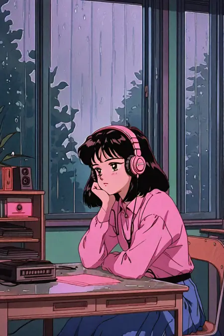 Retro Lofi Vibe illustriousXL
