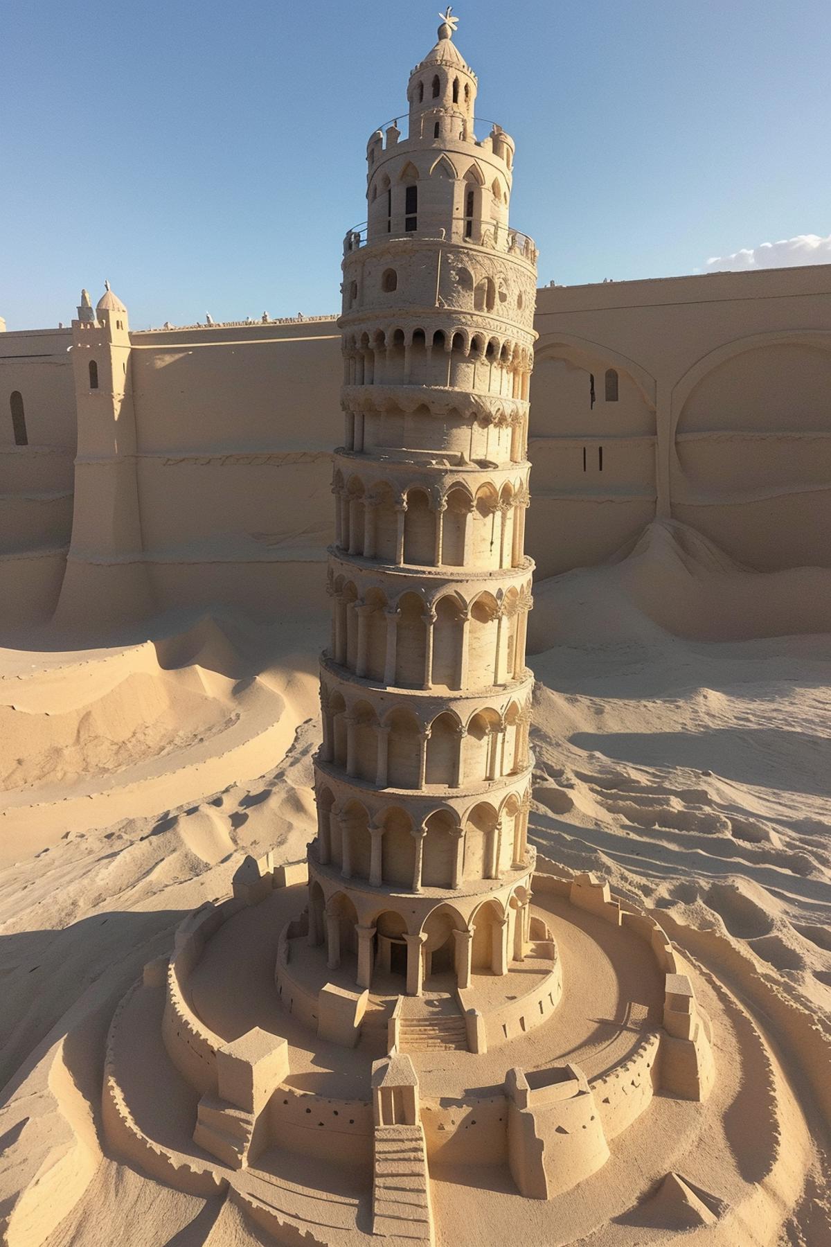 Realistic sand sculpture art style image by prince_527