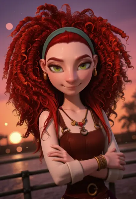 Яга из мультфильма Яга и книга заклинаний (2023) / Yaga from Yaga and the Spellbook (2023) (Character) for Pony