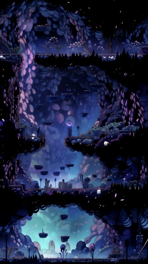 [LoRA] 2D Platform Background (Hollow Knight Map) image by ELEVATED