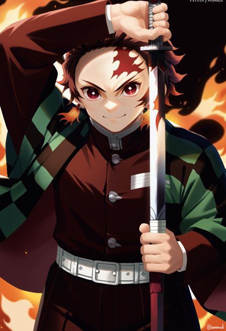 [PonyV6 XL] Tanjiro Kamado | Demon Slayer v1.0
