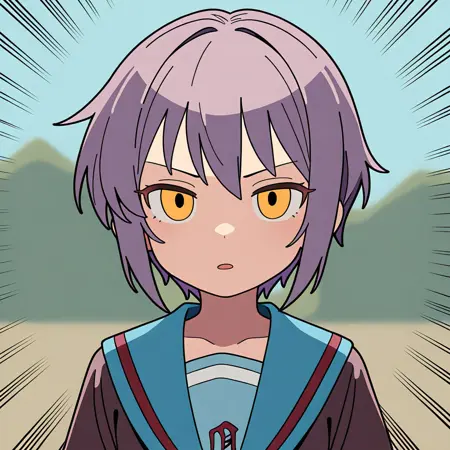 Flat/Serious Eyes [Noob AI XL 1.0 vPred]