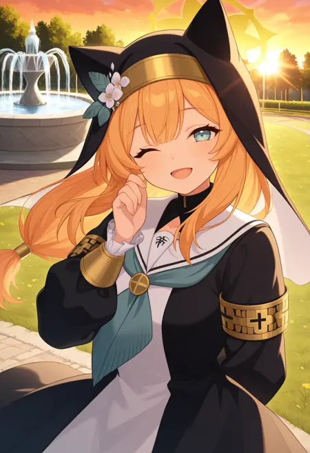 Iochi Mari | Blue Archive | 4 outfits | Illustrious