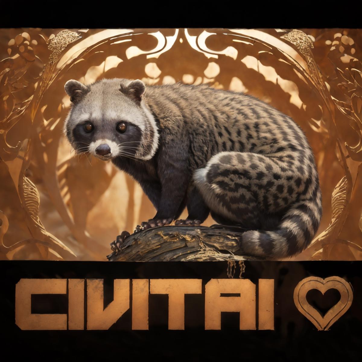 CivitAI Mascot / Logo generator (Civet) image by getphat