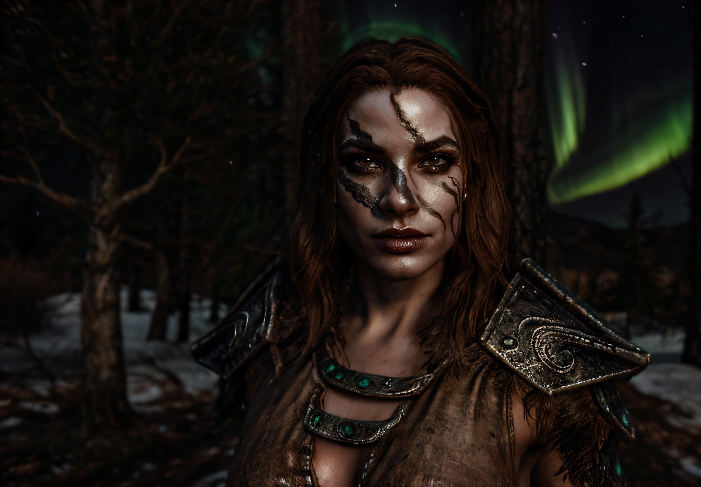 Aela the Huntress | TESV SKYRIM | LoRa image by Pandaisblue