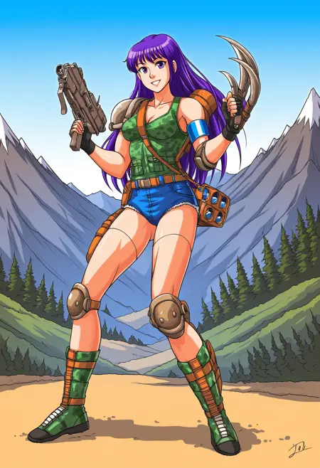 人間女:魔界塔士SaGa/Human Female:The Final Fantasy Legend