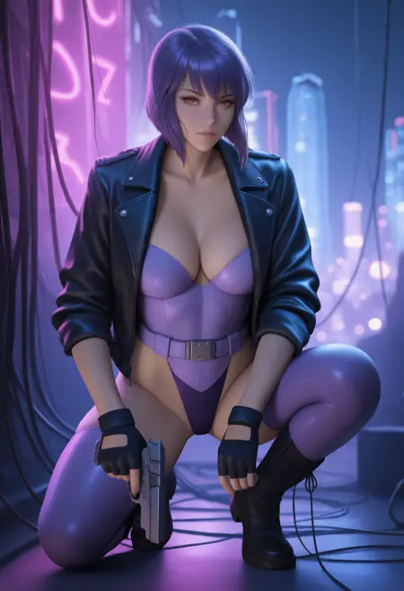 [NoobAI-XL EPS v1.1] Motoko Kusanagi | Ghost in the Shell