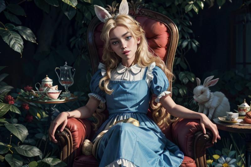 Alice In Wonderland! Disney by YeiyeiArt  image by Mujitcent