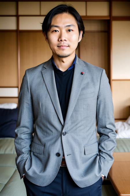 photo of  japanese  man bootlicker  <lora:bootlicker:0.5>