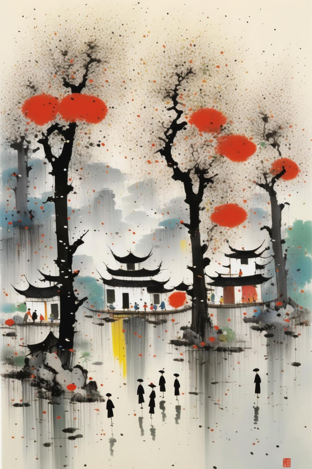 Wu Guanzhong Style image by Kappa_Neuro