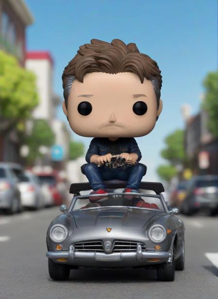 <lora:PE_FunkoPopStyle:0.8> PEPopFigure, funko pop, figure,
a men driving a car,
black eyes, outside, street, sunshine,
masterpiece, high resolution, octance 4k, high detail,