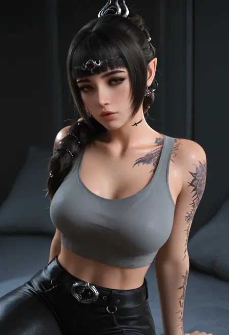 Caradhras~3dcg style | Illustrious