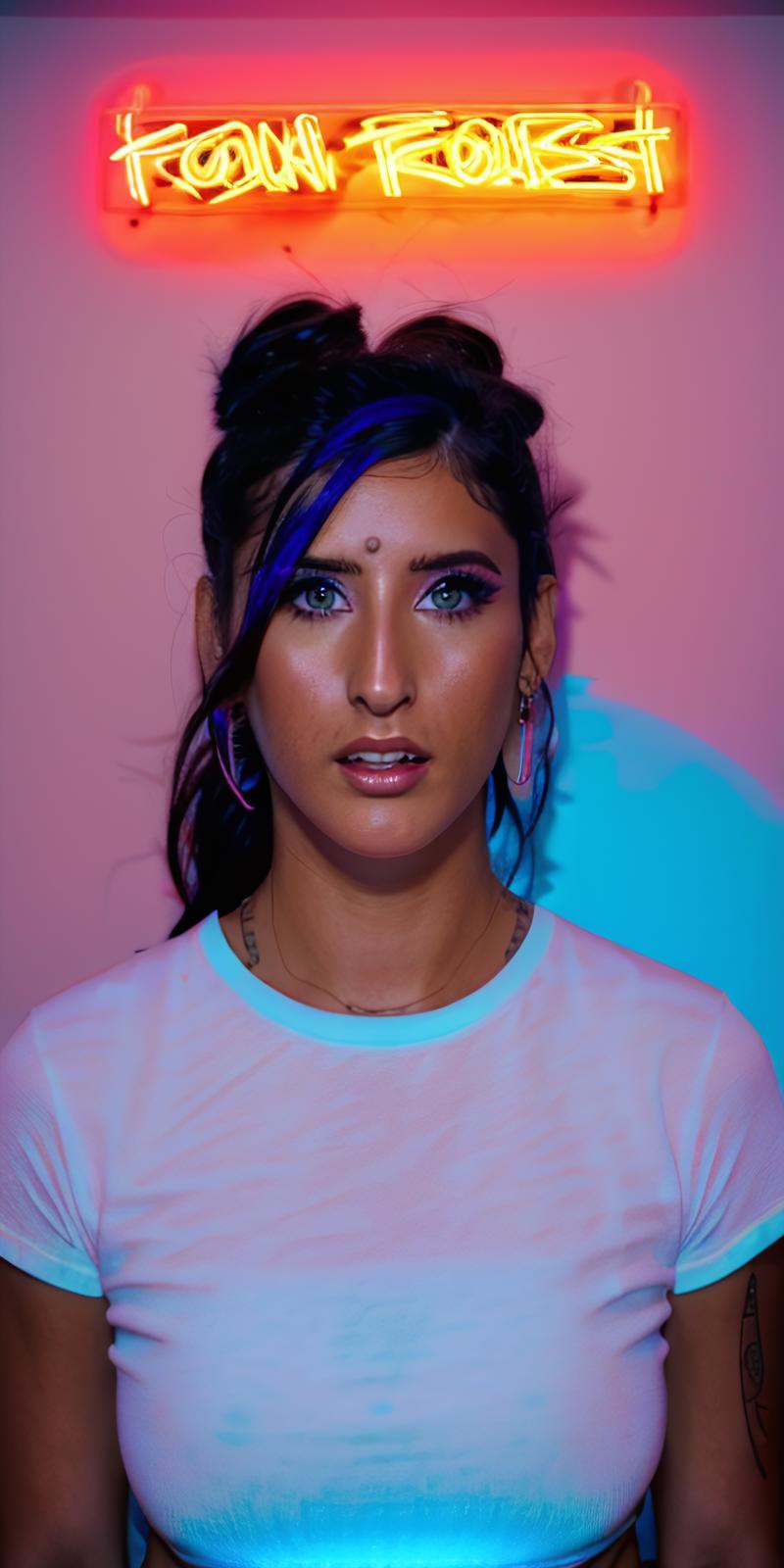 alkouri__colorful__green__pink__neon_blue__neon_lights__backlighting__rim_lighting__glowing_hair__abstract__absurdres__black_background__light_through_hair__multiple_earrings__parted_li_2522829021.png