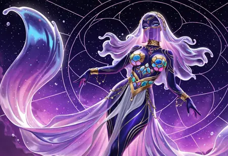 Emeratam's veiled aliens: Beauty from Beyond(Male and Female alien species)