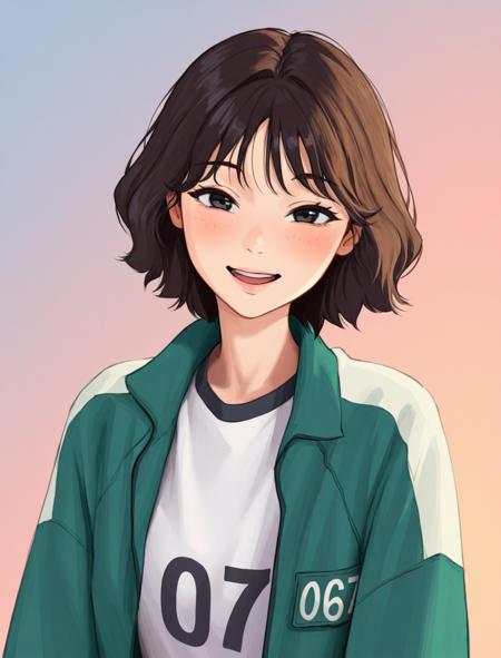 Kang Sae-byeok (Anime) | Squid Game Illustrious