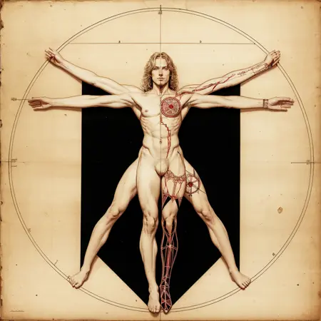 Vitruvian Man (Person) Concept