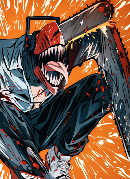 Chainsaw Man Anime Style LoRA - offset | Stable Diffusion LoRA | Civitai