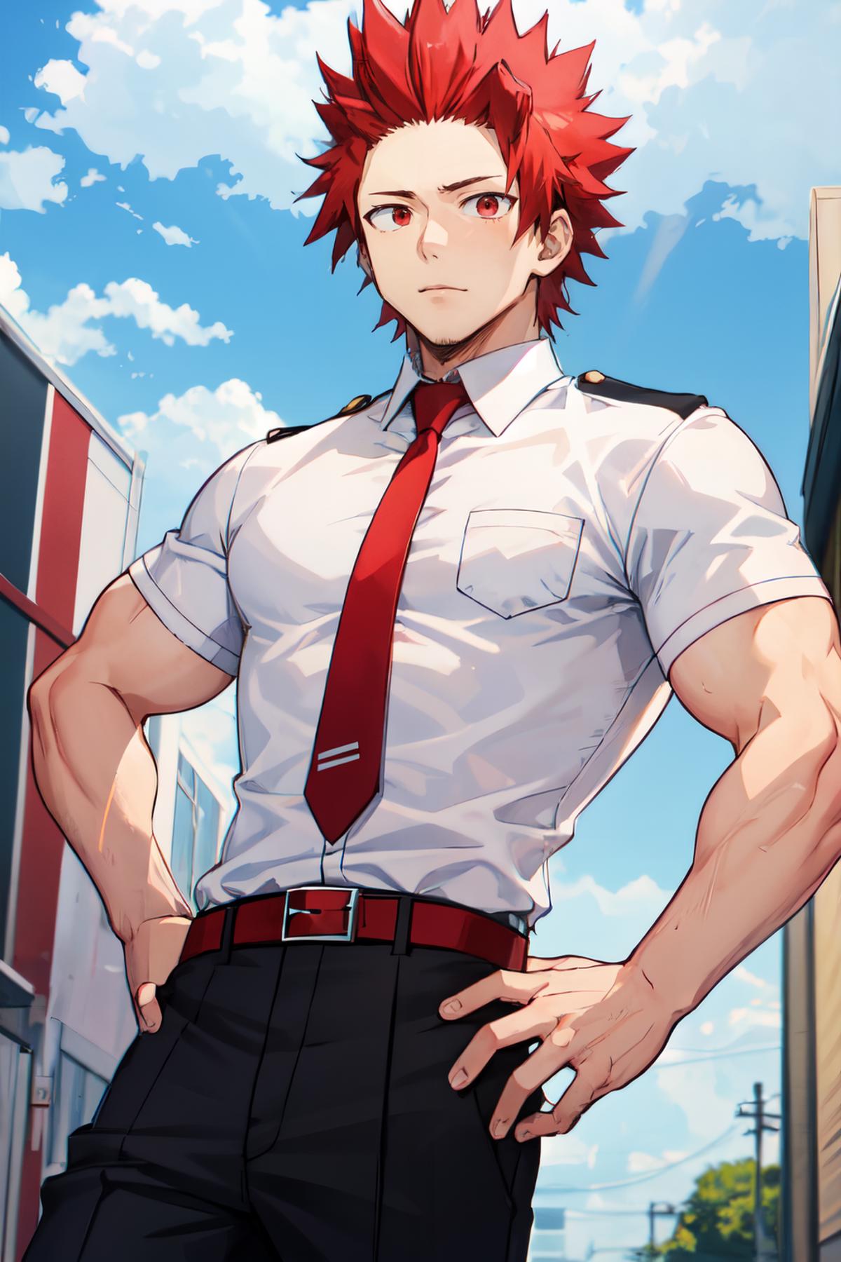 Eijiro Kirishima (My Hero Academia) | Goofy Ai image by Goofy_Ai