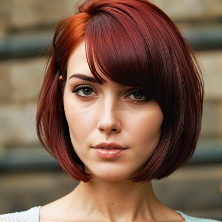 RAW full body analogue photo of a beautiful 25 years old woman, clear focus, high resolution image, red hair, ginger hair, auburn hair, ,perfect face, sexy pose, wearing fitted bodysuit made of moisture-wicking spandex, featuring long sleeves and a high neckline, perfect eyes, detailed eyes, detailed iris, realistic skin, absolute perfect tits, soft tits, natural tits, ((cute-bob-haircut:1.5)),low light, soft natural light, Rembrandt style light, Hasselblad DLSR camera, 200mm Zeiss lens, f/2.8 ,Sexy pose, erotic pose, exhibitionism ,A historic town square with cobblestones and a clock tower