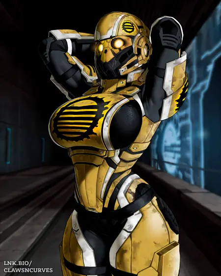 Eclipse Mercenaries Armor from Mass Effect for Illustrious by GlavaKolhoza