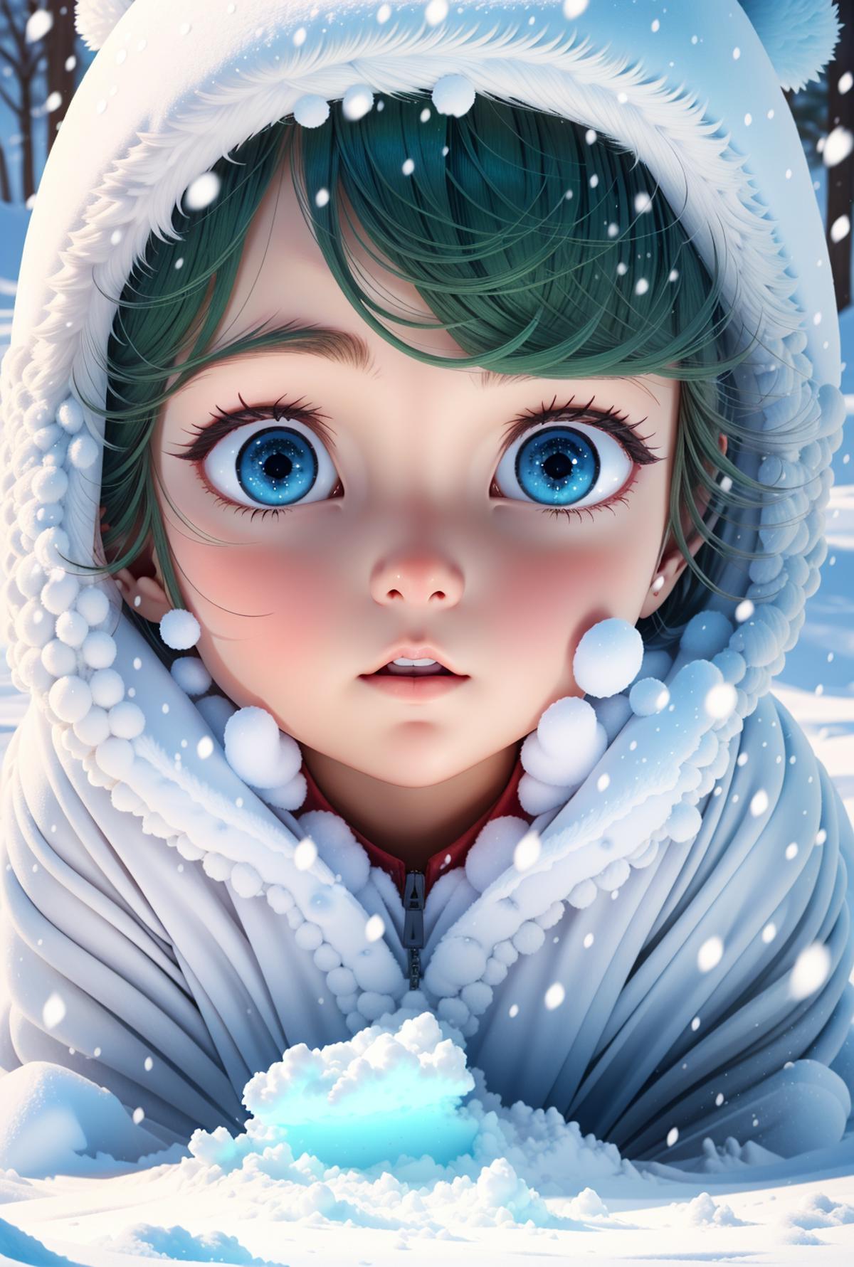 snow baby 动画雪宝宝 image by fansay