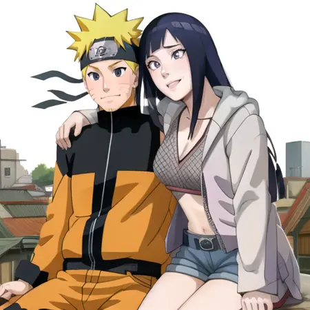 Naruto Uzumaki x Hinata Hyuuga (Naruto x Naruto Road to Ninja)
