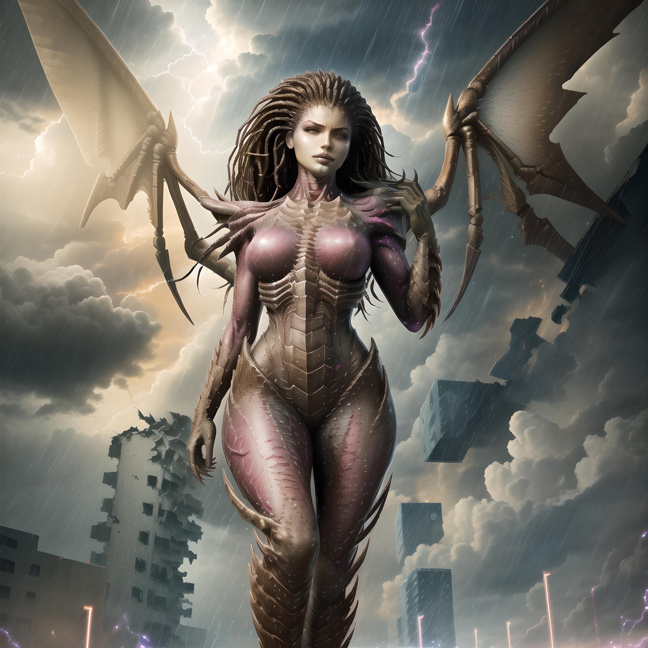 Sarah Kerrigan lora (Queen of Blades form) image by Oujisama