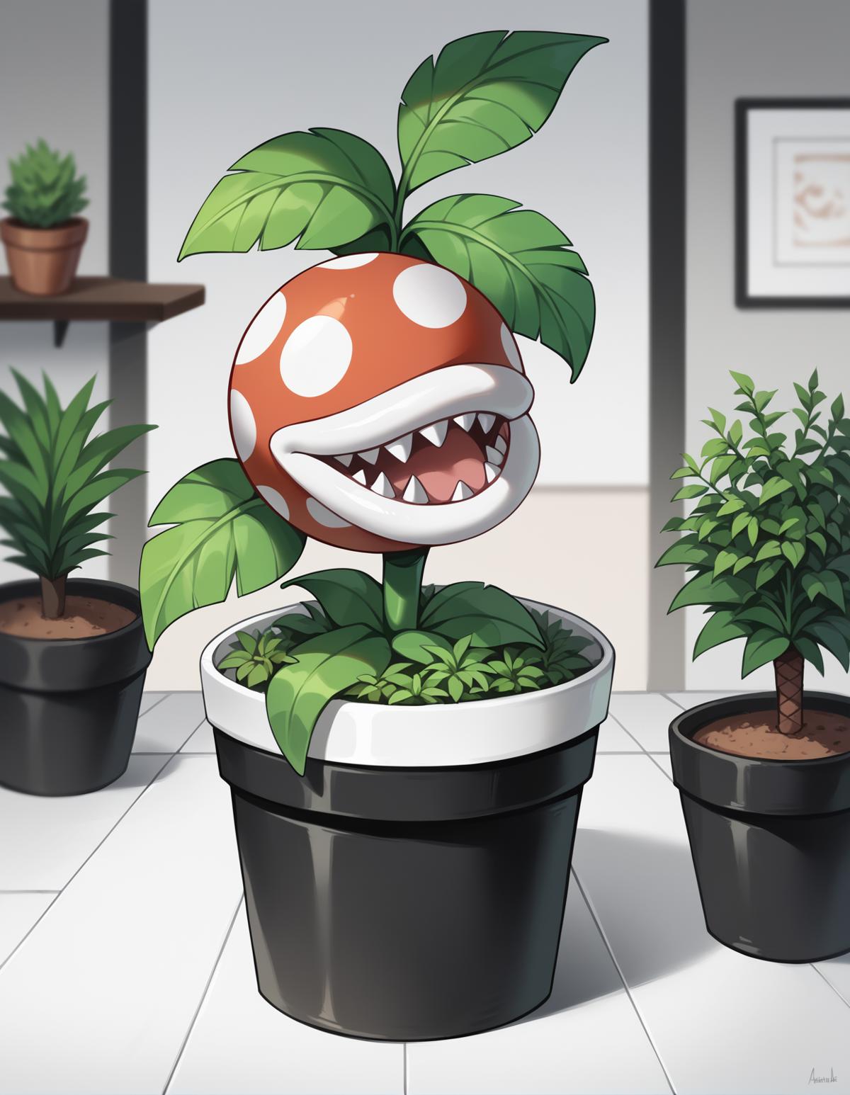 Piranha Plant (Super Mario Series) / SDXL Pony Diffusion - v1.0 ...