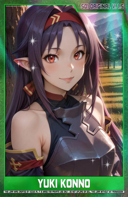 KizukiAi - Sword Art Online - Yuuki Konno [SD1 - Original V1.5] v1.0 [SD 1.5]