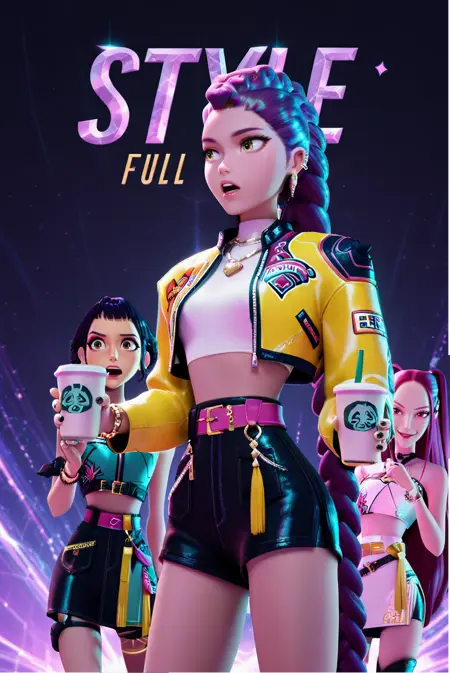 KPOP demon hunters, FULL STYLE-IL (by Altimater)