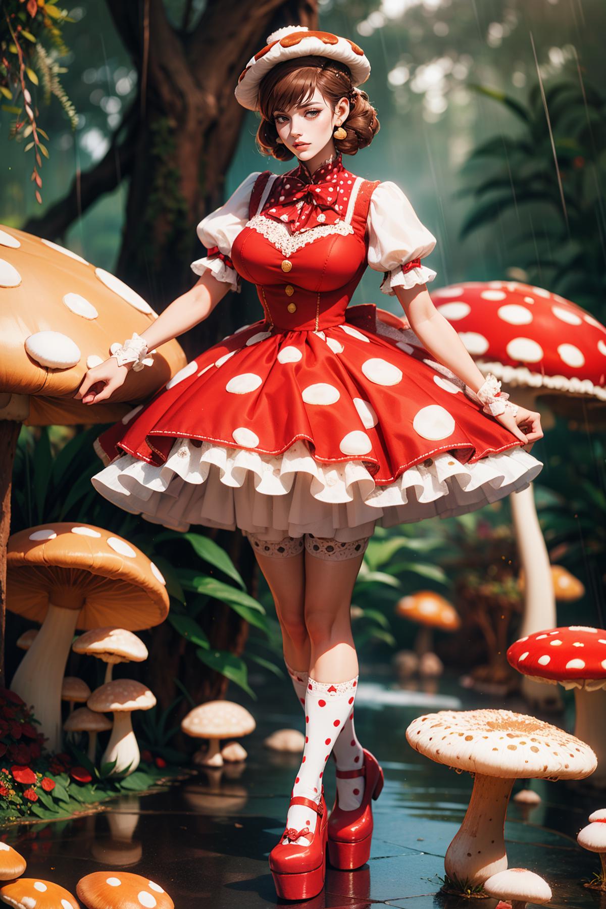 Mushroom Dress image by freckledvixon