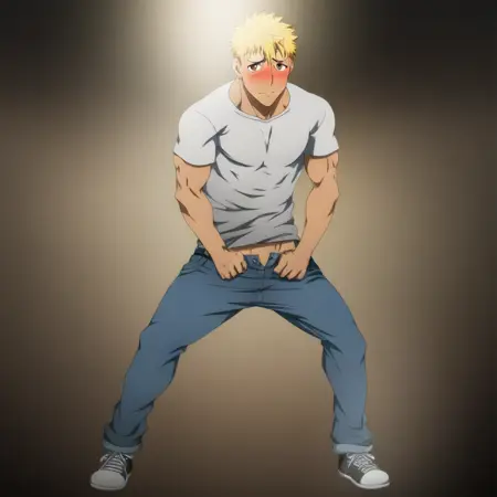 Sand-Covered Butt (Male)