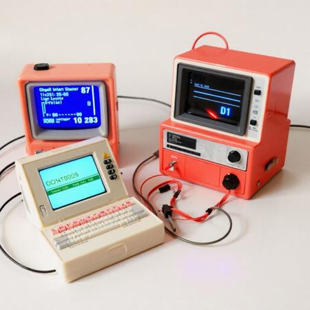 Arduino based retro plastic computers prototypes