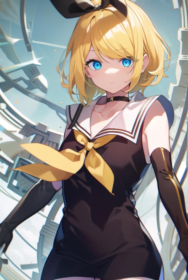 Rin Kagamine (鏡音リン) - Vocaloid image by nochekaiser881