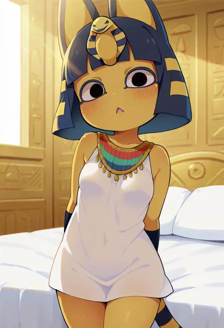 Ankha (Dagasi/Dagashi Style) from Animal Crossing for Illustrious