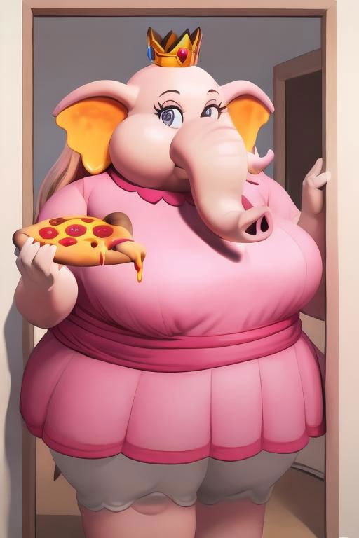Girl Pizza image by EagerScience