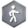 Silver Character Badge