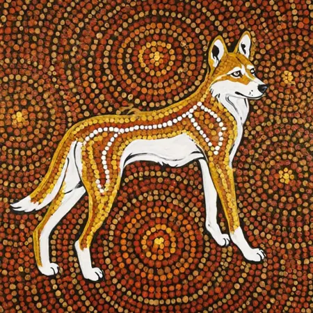 KK | First Nations art style SDXL