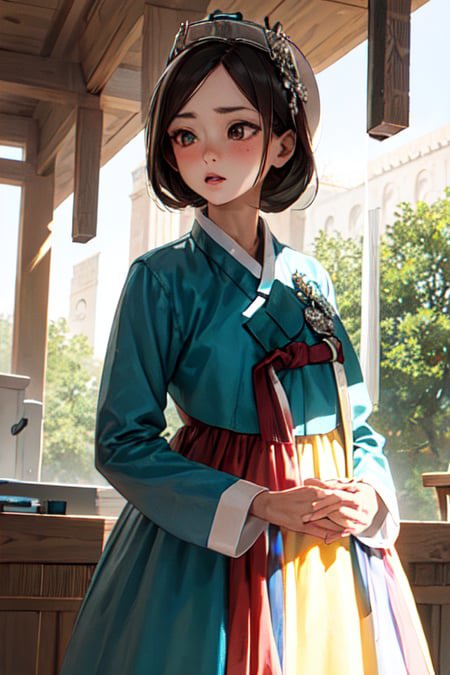 Girl, hanbok, HD phone wallpaper | Peakpx