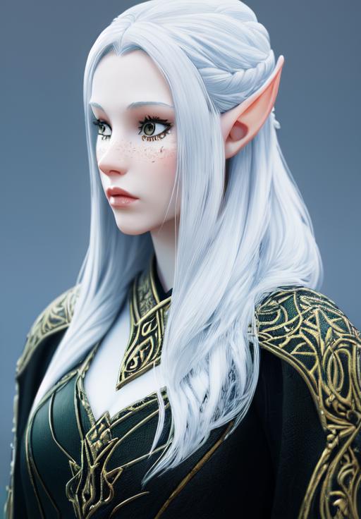 Snow Elves - Skyrim (Character Style) image by AsaTyr