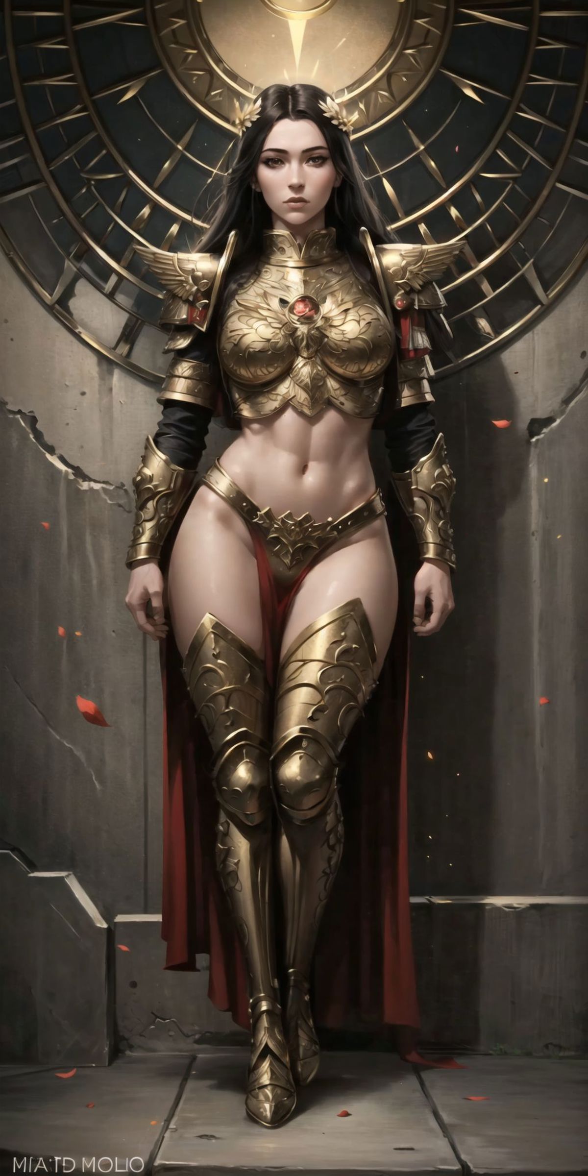 God Empress of Mankind [ Warhammer 40k ] image by silverhayabusa863